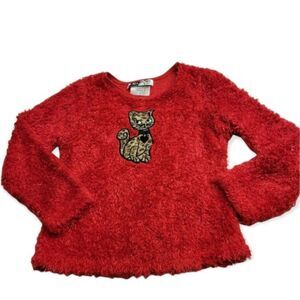 Knitworks cat sweater 3T